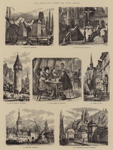 El tour de un artista en el Main de Henry William Brewer